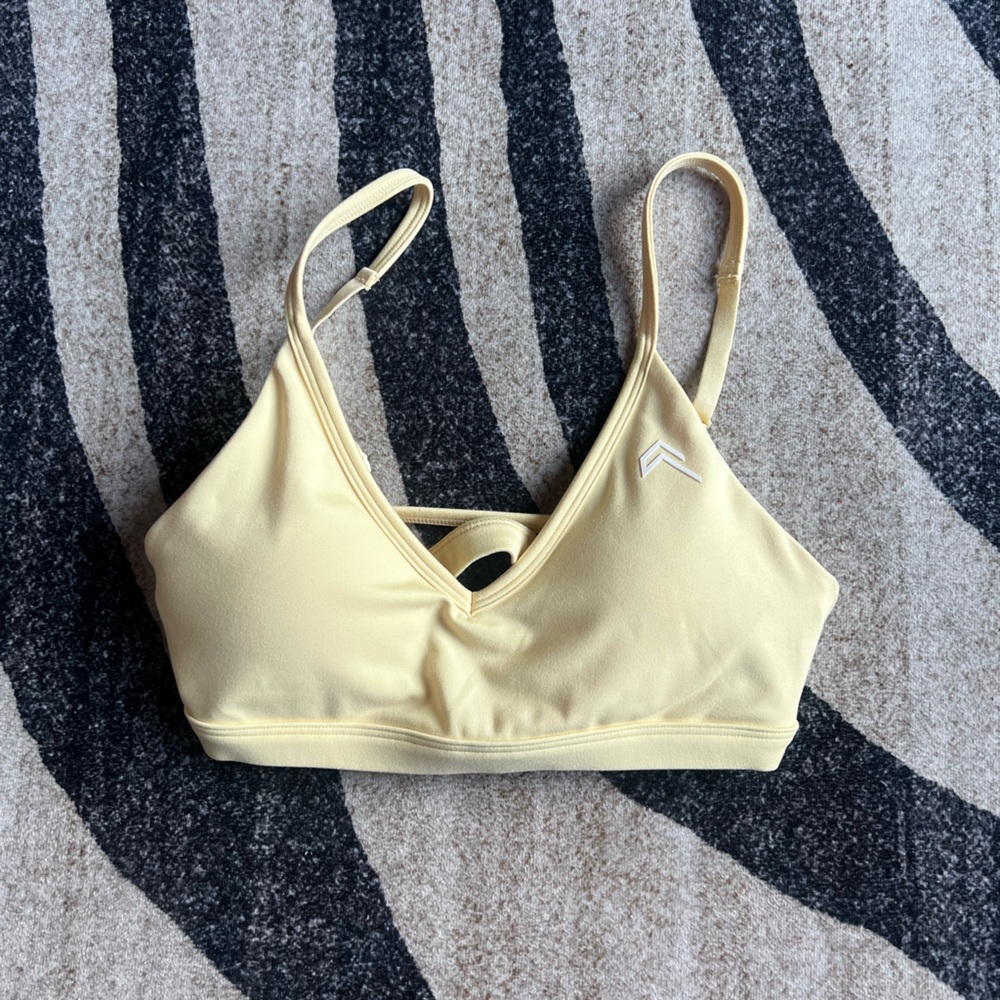 Oner Active - Timeless Strappy Bralette - Sherbet Yellow - Small